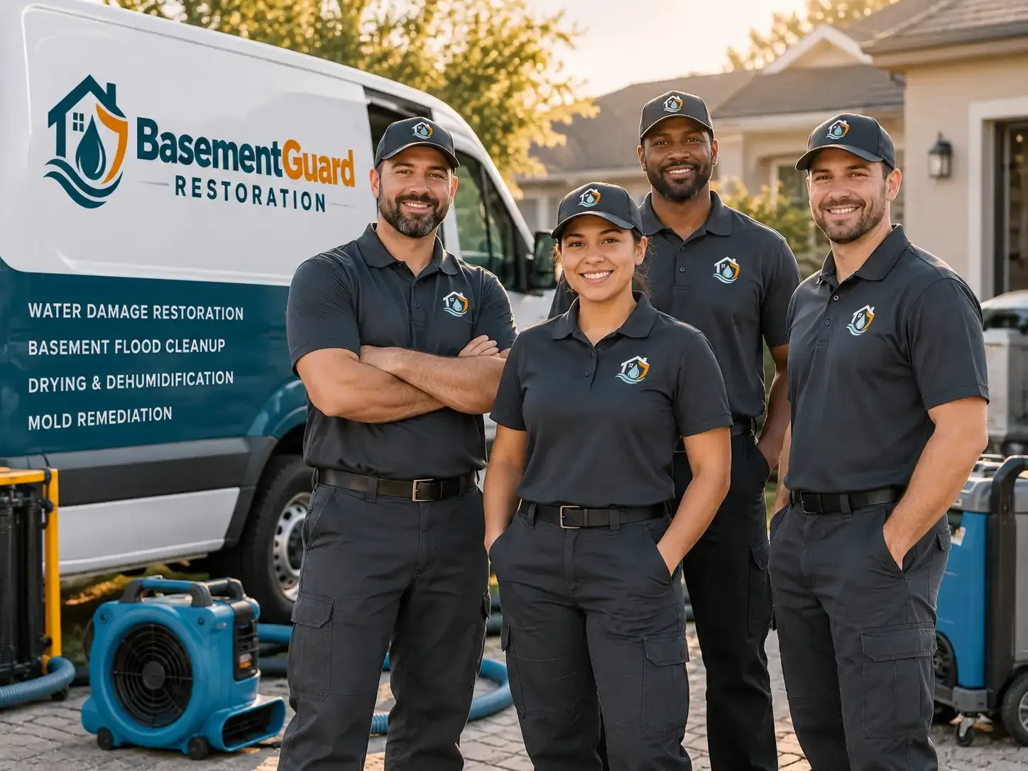 Basement Water Damage Restoration company in Polk, NE